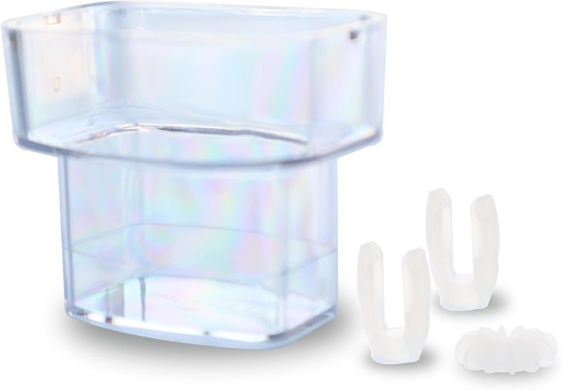 Suit for 3in1 Multipurpose Scleral Lens Cleaner GV Pro/Plus, Hydrogen Peroxide Cup Hydrogen Peroxide(Need to buy extra cup) Lens Cleaning Cup Container for RGB/OK/Hard Lens Portable Travel Daily Clean